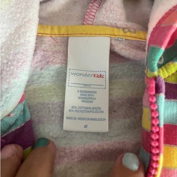 Colorful LOVE zip up jacket - Picture 5 of 6